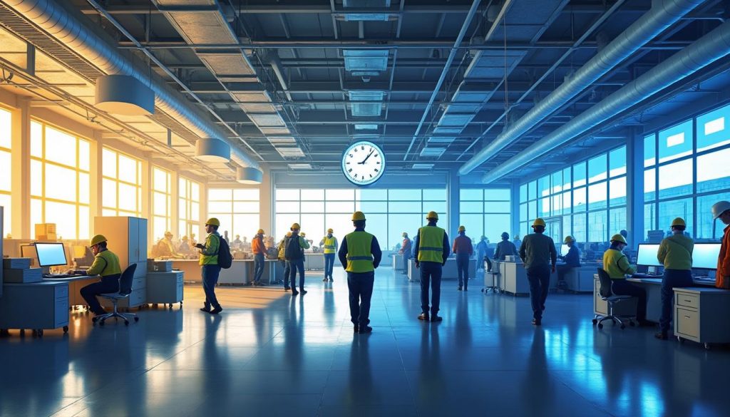 découvrez ce qu'est le travail en 3x8, son organisation et son fonctionnement au quotidien pour mieux comprendre ce mode de travail en horaires décalés.