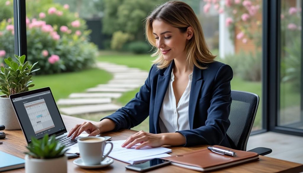 découvrez des conseils pratiques pour organiser efficacement votre journée en télétravail en tant que secrétaire à domicile et maximiser votre productivité.