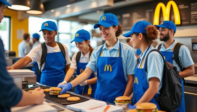 découvrez les salaires et avantages pour les étudiants travaillant chez mcdonald's : quelles rémunérations attendre et quels bénéfices en tirer ?