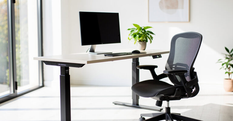 bureau ergonomique assis debout