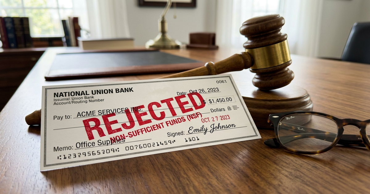 Que change la nouvelle loi sur les chèques impayés et comment en profiter ?