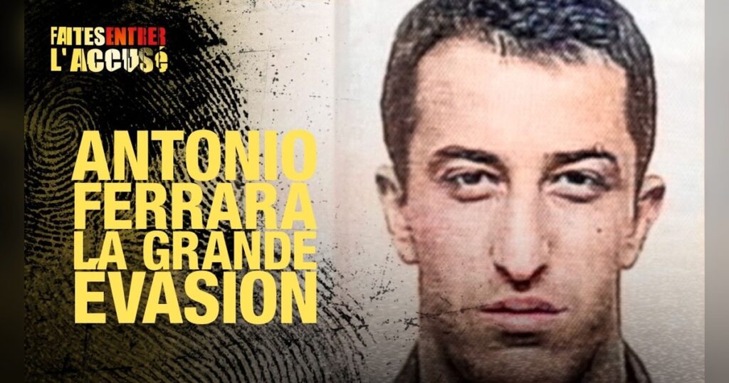 Antonio Ferrara — capture provenant d’une source officielle